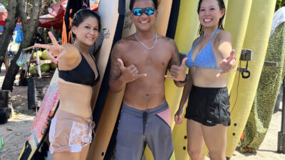 【バリ島でサーフィン上達！】長期滞在にぴったりの集中コース